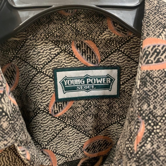 Young Power Button Up - Picture 2 of 3